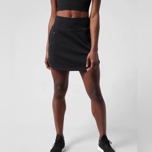 Athleta NWT Fairway Golf Skort 16” Size XL Black